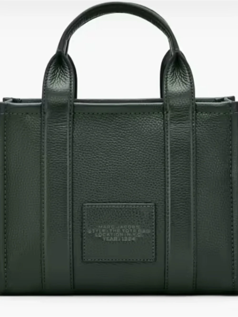 NWT Marc Jacobs The Small Leather Tote Bag- in Ivy Green- still in wrapping